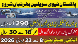 Pak Navy Civilian-Batch Jobs